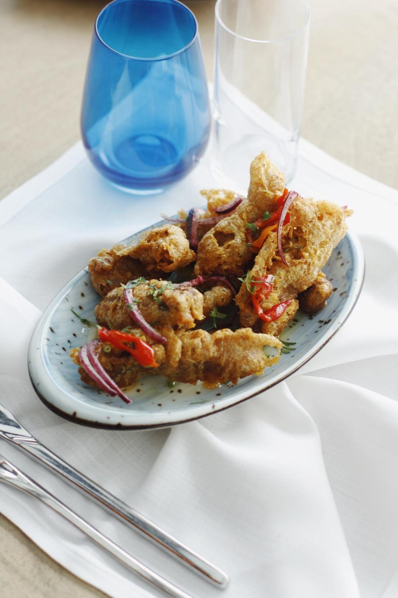 10 Karakoy Hotel Istanbul Ngoại thất bức ảnh A plate of haloumi chips