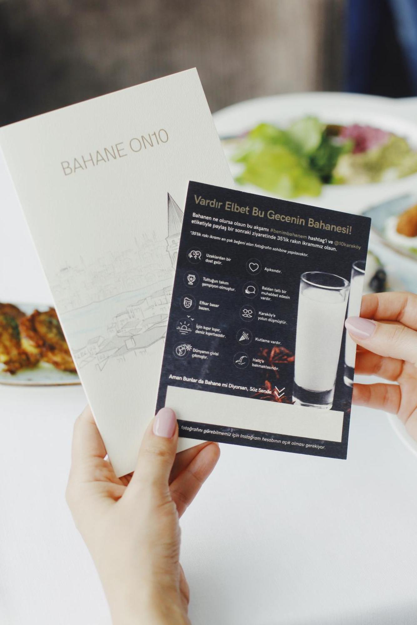 10 Karakoy Hotel Istanbul Ngoại thất bức ảnh A Turkish invitation